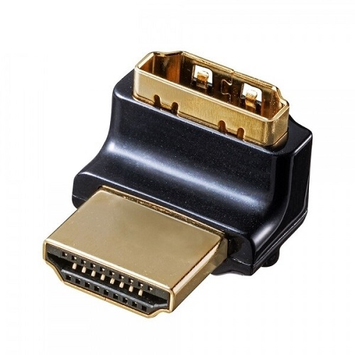 산와서플라이 SANWA AD-HD05LUK HDMI 위쪽 꺾임 젠더_이미지