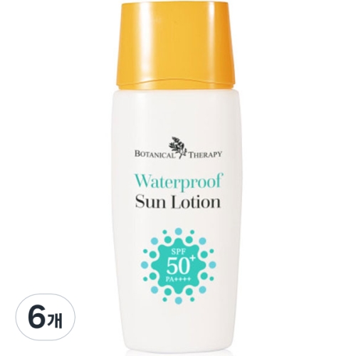 보타니컬테라피 물놀이 워터프루프 선로션 SPF50+ 50ml (6개)_이미지