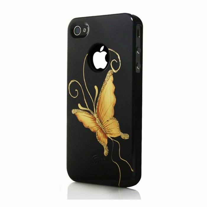 아이커버 SNAP ON HAND PRINTING EB CASE BLACK (아이폰4/4S)_이미지