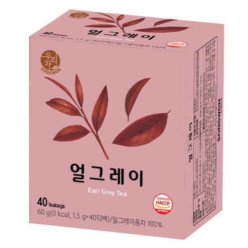 송원식품 우리차 얼그레이 40T (5개)