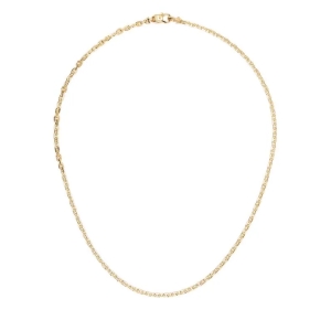 스털링 톰 우드 앤커 골드 도금 실버 체인 네크리스 NM0130NA01S9259K17INCHES TP4275