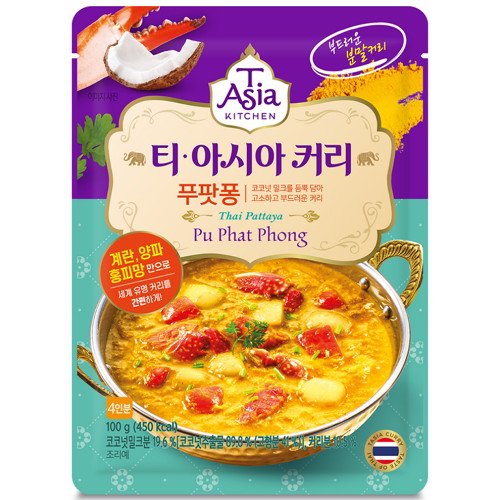 샘표식품 티아시아키친 푸팟퐁 커리 분말 100g (1개)_이미지