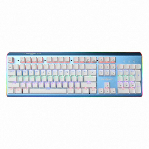 마이크로닉스 MANIC K735 엣지 RGB 카일박스축 (블루, 백축)_이미지