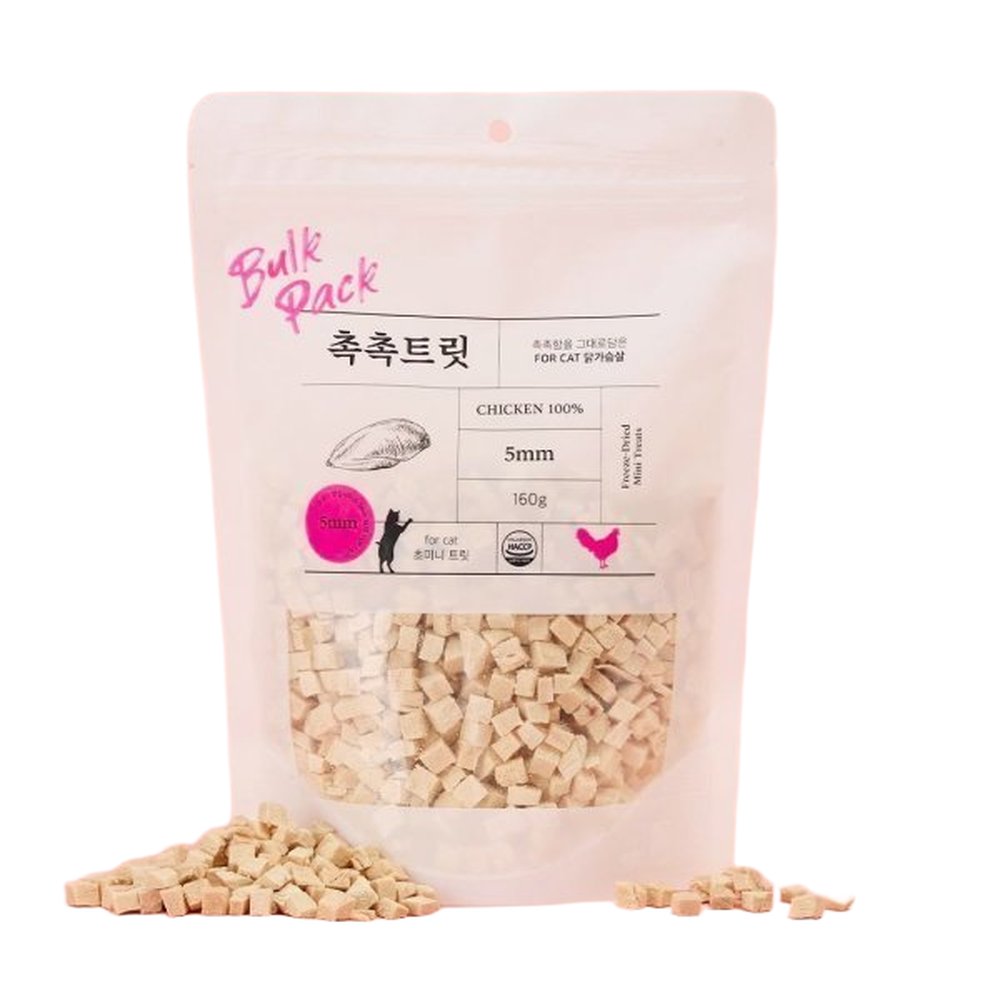 촉촉트릿 for cat 초미니 트릿 닭가슴살 160g (1개)_이미지