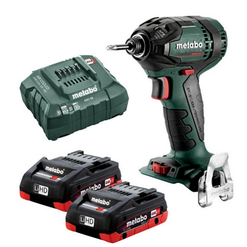 메타보 SSD 18 LTX 200 BL (LiHD 4.0Ah, 배터리 2개)