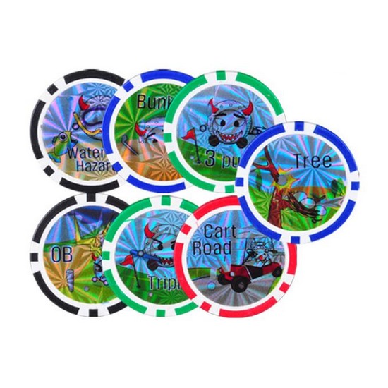 에이앤와이컴퍼니 게임 포커칩 겸용 볼마커