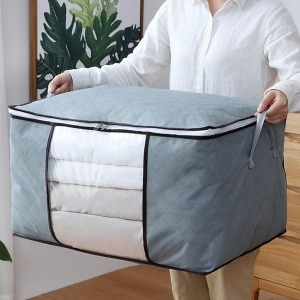 오너클랜 부직포 이불 정리함 (1개)_이미지