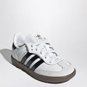 아디다스 Samba white black sneakers with elastic laces JQ2848LE/XL_ADIDS-FC_6..
