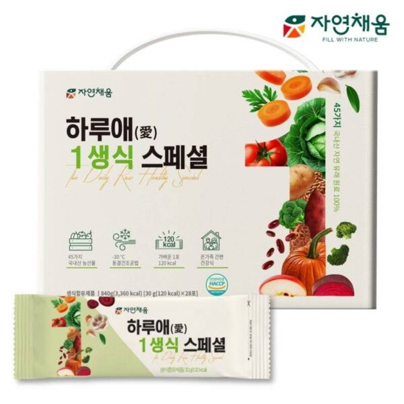 이롬 자연채움 하루애 1생식 스페셜 30g 28포