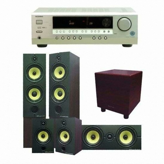 와피데일 Diamond 8.4(WH-210) + 온쿄 AV리시버 (TX-SR304E)_이미지