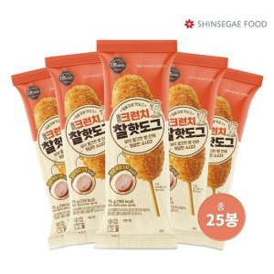 올반 크런치 찰핫도그 75g (25개)_이미지