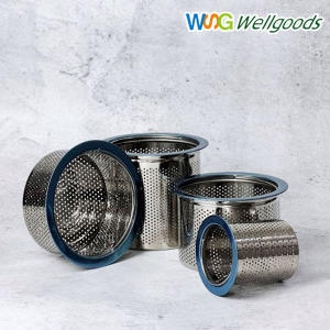 웰굿즈 스텐 싱크대 배수구 거름망 소 중 대 특배_이미지