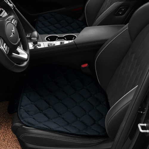 엑스오토 엑스핏 르블랑 극세사 겨울 방석 (앞좌석+뒷좌석)_이미지