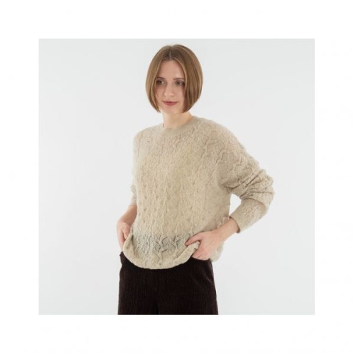 리오벨 라운드넥 캐시미어 100% 니트스웨터 928604