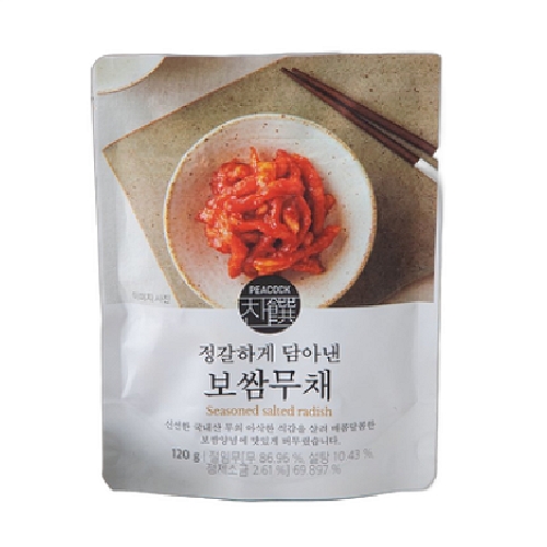 이마트 피코크 국내산 보쌈무채 120g (1개)_이미지