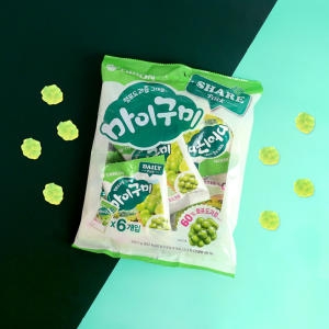 오리온 마이구미6p 청포도 259.2g 대용량 젤리