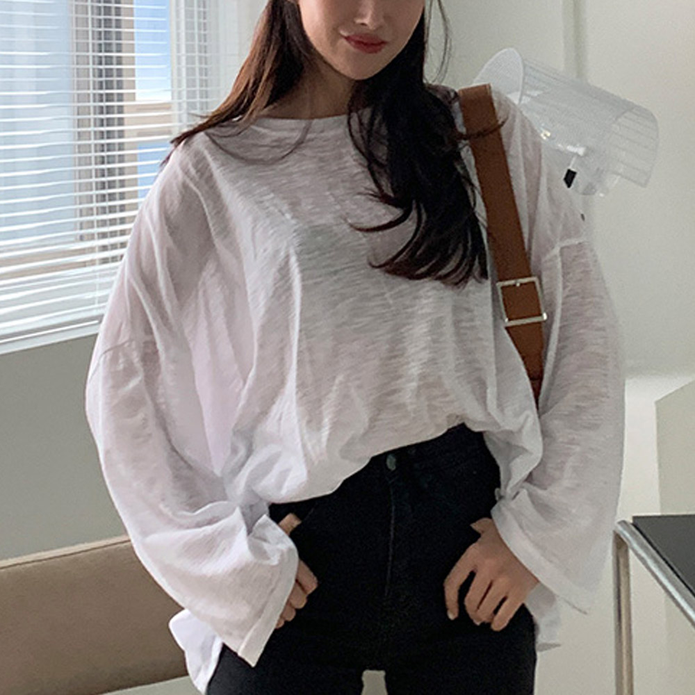 메가박시핏긴팔티셔츠 MSY410M608 빅사이즈