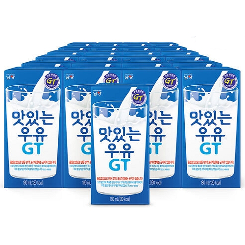 남양유업 맛있는우유 GT 180ml (멸균) (48개)_이미지