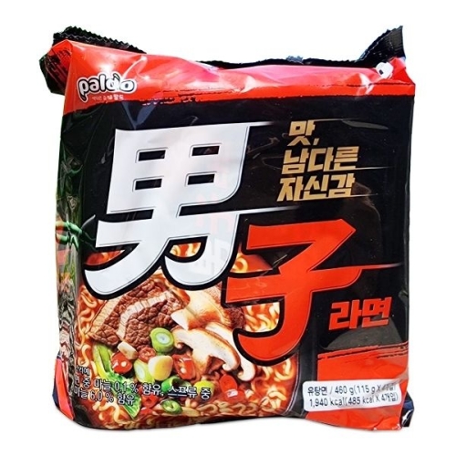 팔도 남자라면 115g (4개)_이미지
