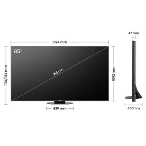 하이센스 85U8Q (무타공 벽걸이)_이미지