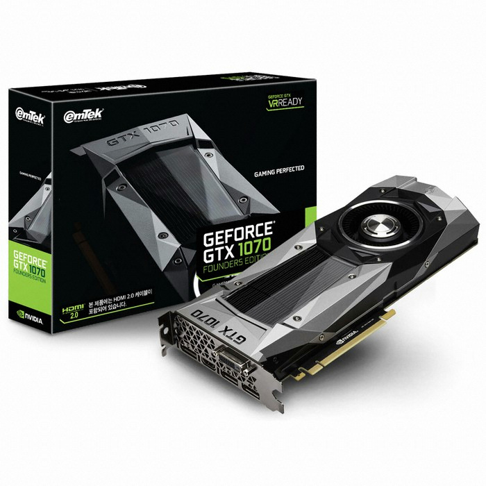 이엠텍 지포스 GTX1070 Founders Edition D5 8GB_이미지