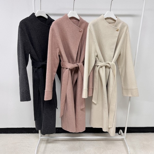 아이우먼 빅사이즈사랑해요 O648L310 스냅숄벨티드울코트 TO