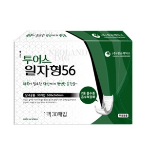 투어스 일자형56 30개 (10팩(300개))_이미지