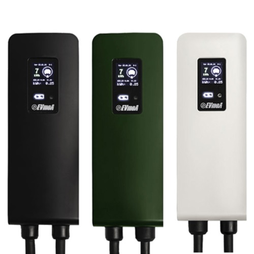 이브이모아 완속 7kW 벽부형 LCD 비공용 전기차 충전기 OTM7K-HC (3m)
