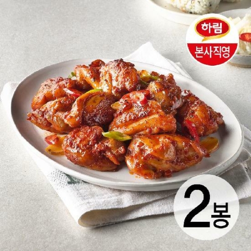 하림 춘천식 한상 닭갈비 매운맛 500g (2개)_이미지