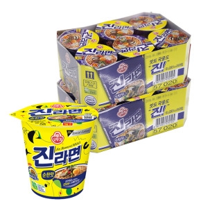  오뚜기 진라면 소컵 순한맛 65gx12개입