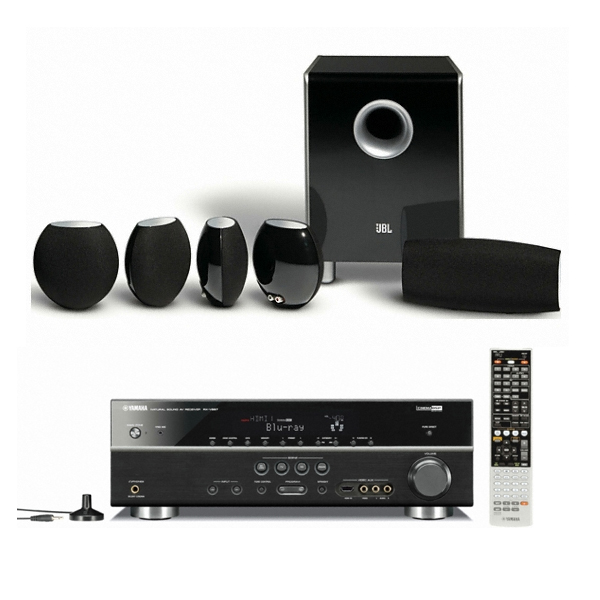 JBL CS480 5.1채널 + 야마하 AV리시버 (RX-V667)_이미지