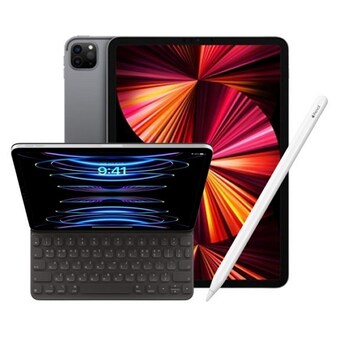 APPLE 2021 <b>iPad</b> <b>Pro</b> <b>11</b> 3세대+애플펜슬 2세대,폴리오키보드