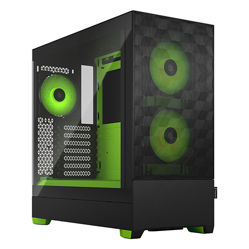 Fractal Design Pop Air RGB Clear 강화유리 Core (그린)_이미지