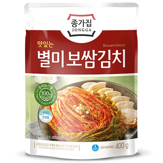 대상 종가집 맛있는 별미 보쌈김치 400g (10개)