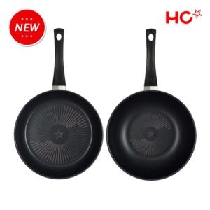 해피콜 NEW 컴포트 다이아몬드 프라이팬 2종 (팬30+웍30)