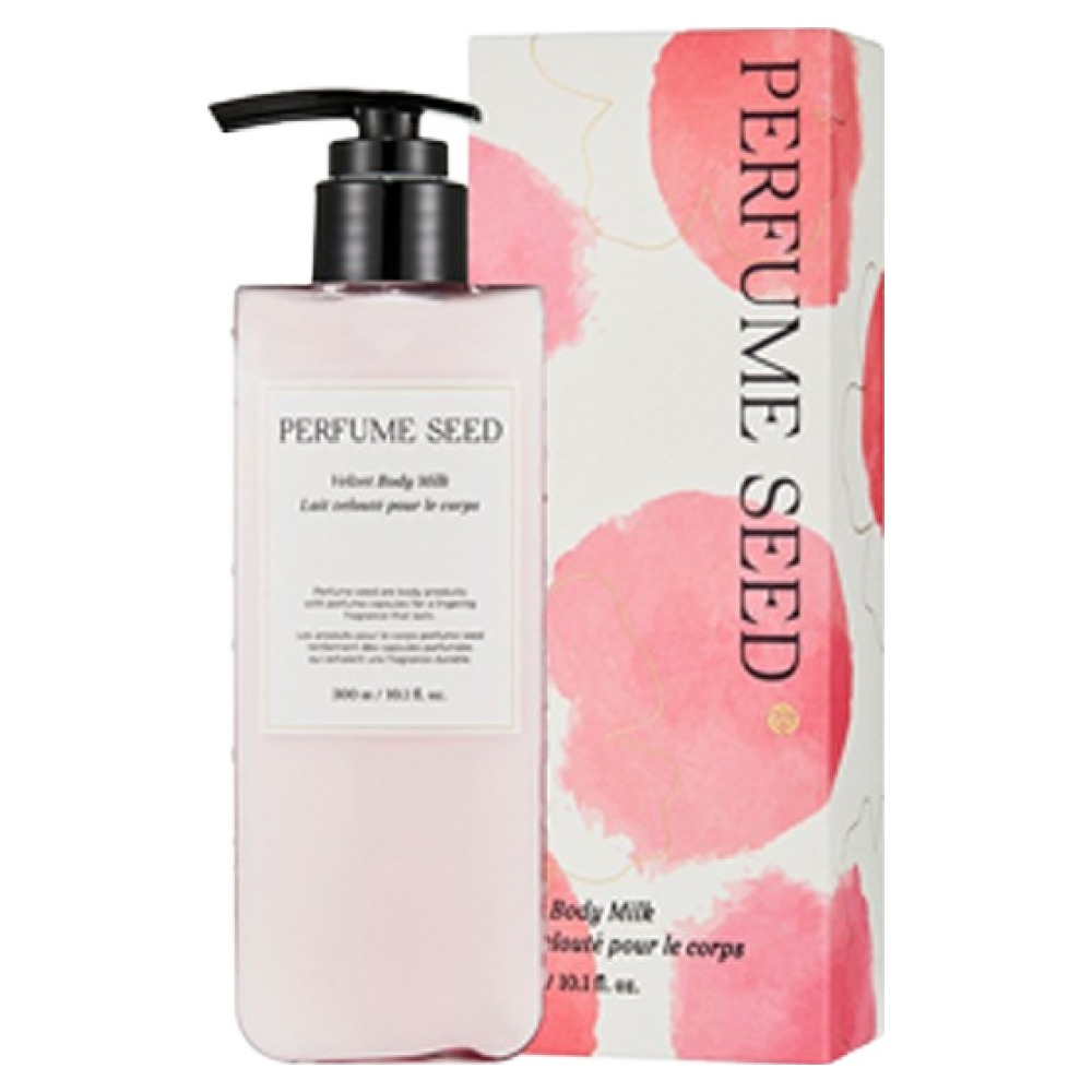 더페이스샵 퍼퓸씨드 벨벳 바디 밀크 300ml (1개)_이미지