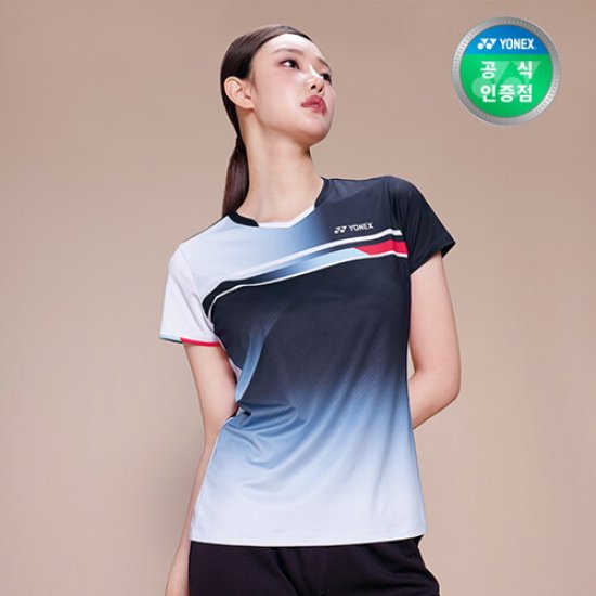 요넥스 배드민턴 반팔 티셔츠 여성용 233TS004F_이미지