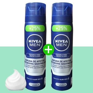 니베아 맨 프로텍트 앤 케어 쉐이빙 폼 250ml (2개)