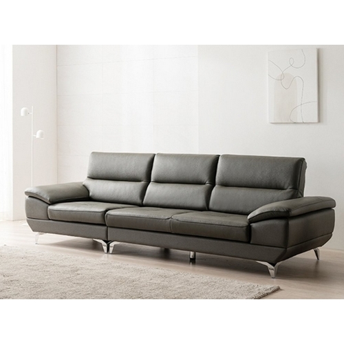 BIF보루네오  디에르 해브 천연통가죽 소파 3.5인용 (스툴별도)