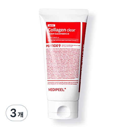 메디필스킨이데아 메디필 레드 락토 콜라겐 클리어 2.0 120ml (3개)_이미지