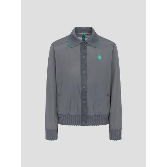 빈폴골프 경량 니트 칼라 블루종 점퍼 BJ5339A063_이미지