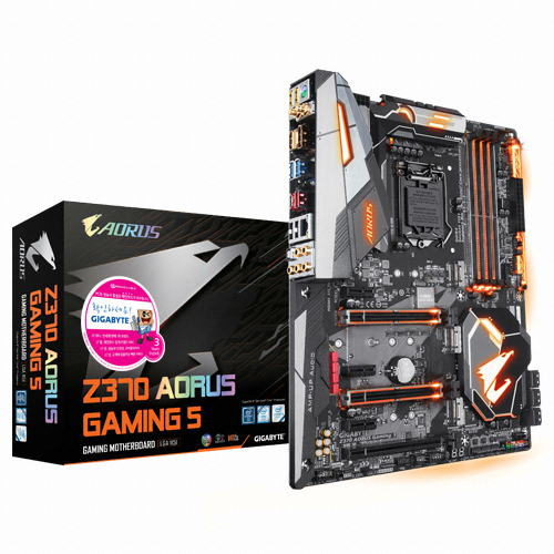 GIGABYTE Z370 AORUS Gaming 5 제이씨현_이미지