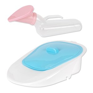 현대 신형 소변기 여성용+신형 좌변기 세트 화장실 소변통 병원 환자 간병 이동형이미지입니다. 누르면 해당 게시물로 새창이동합니다.