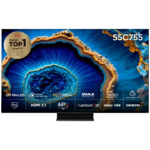 TCL 55C755 리퍼비시 (스탠드)_이미지