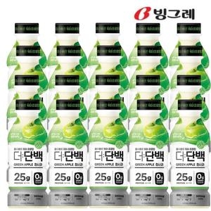 빙그레 더단백 워터 프로틴 청사과 400ml (20개)_이미지