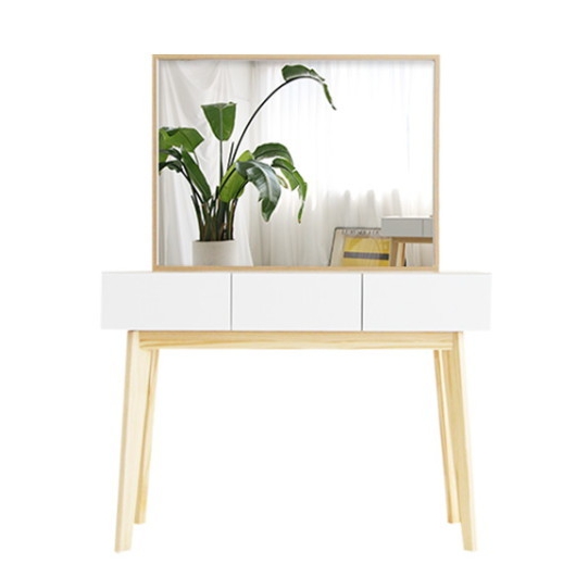 채우리  버딩 수납 콘솔 화장대 1000 (거울포함)