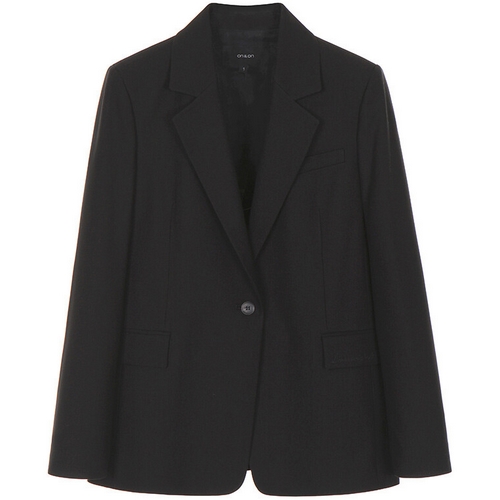 온앤온 레터링 원버튼 자켓 NW2XJ050_이미지