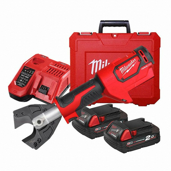 밀워키 M18 HCC (2.0Ah, 배터리 2개)_이미지