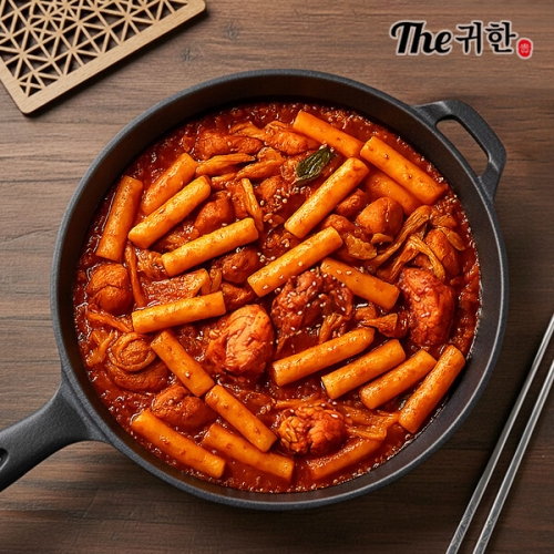귀한푸드 더귀한 춘천닭갈비국물떡볶이 960g (2개)