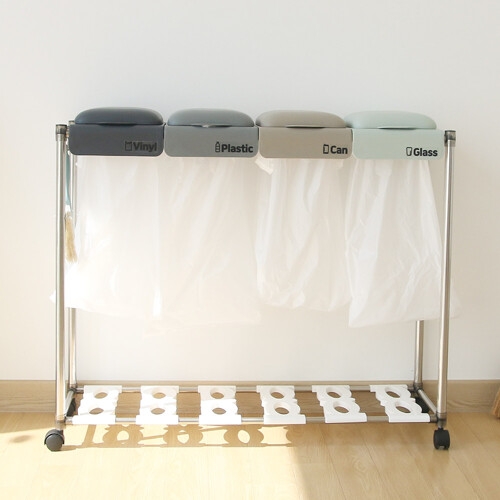 서울리빙 해피홈 퍼블 재활용 분리수거함 4P이미지입니다. 누르면 해당 게시물로 새창이동합니다.